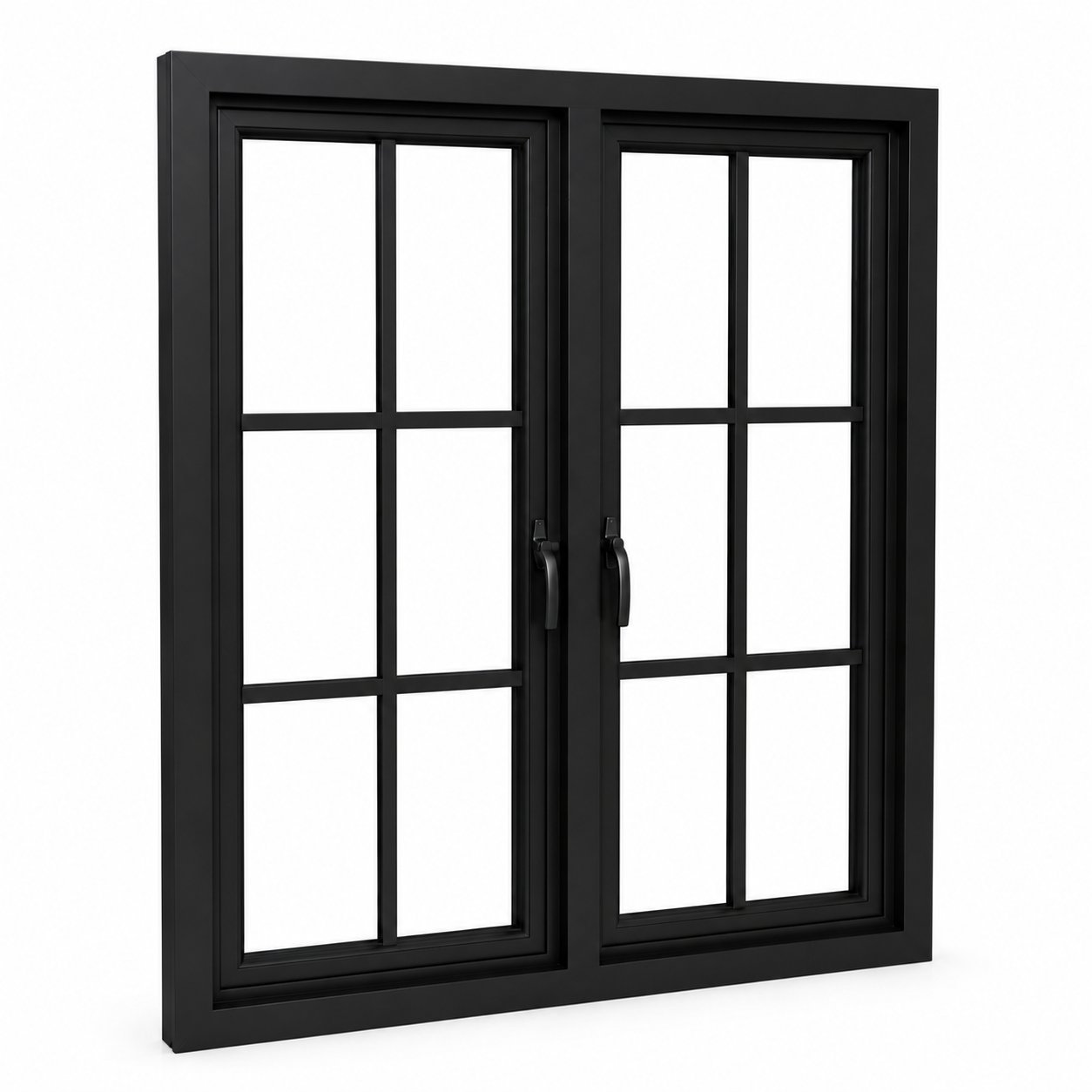 Jendela Aluminium Double Casement Minimalist | 2 Daun | Custom Ukuran - Image 6