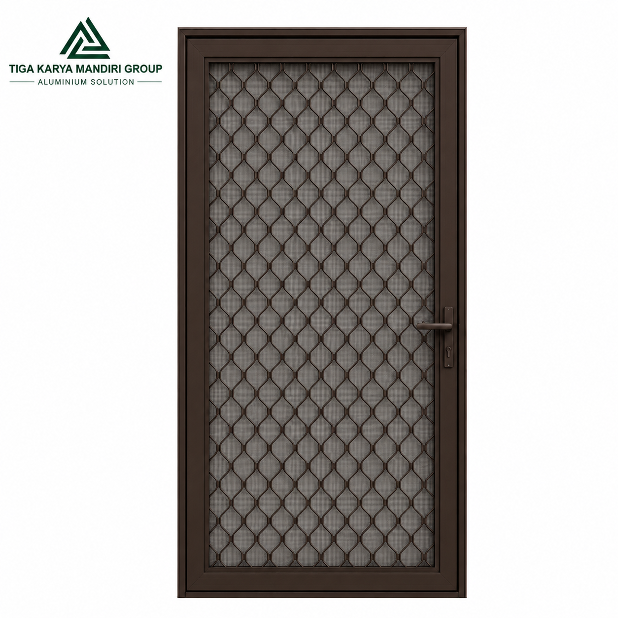 Pintu Expanda Single Aluminium Kasa Nyamuk Premium | Anti Karat & Super Kokoh - Image 6