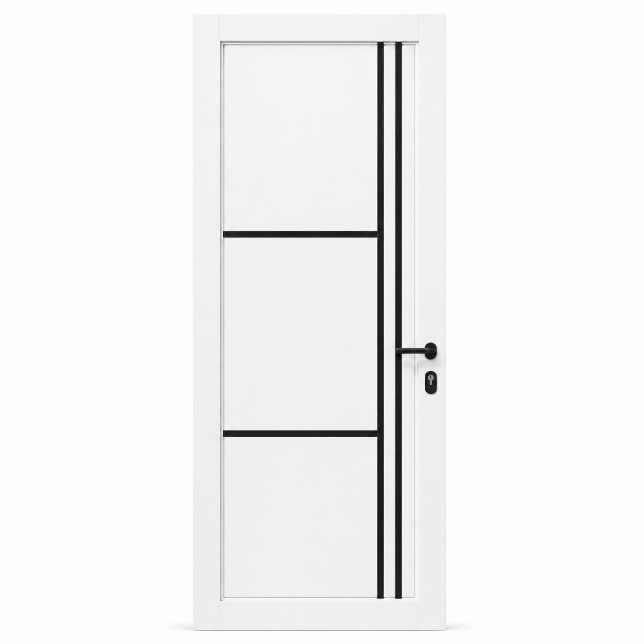 Pintu Aluminium ACP Model Estetik Minimalist Premium | Swing Kamar & Pintu Utama Anti Karat - Image 9