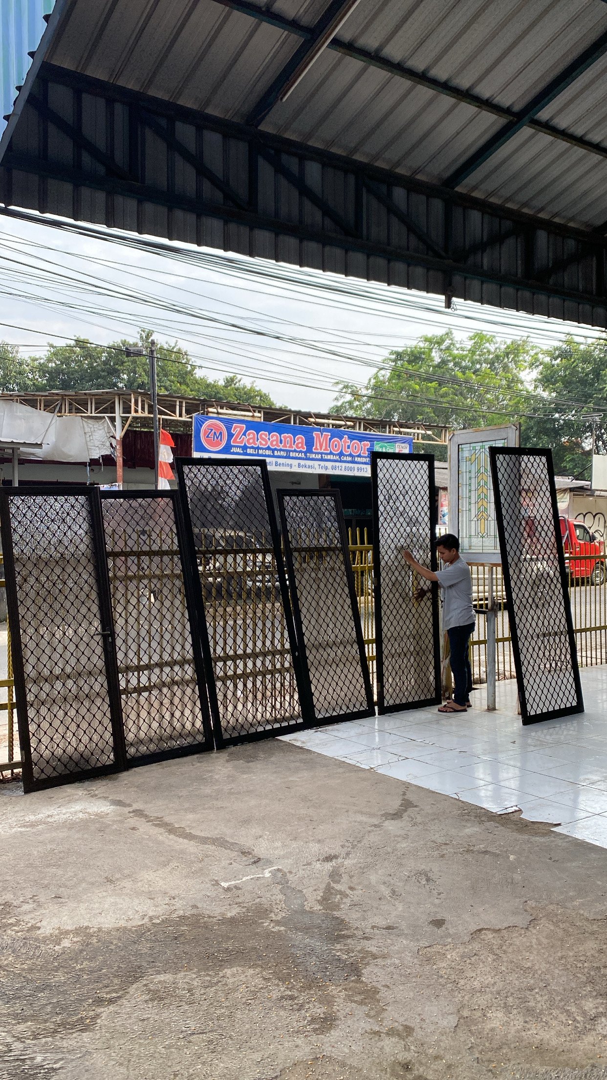 Pintu expanda single bekasi