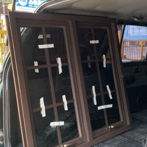 jendela casement double siap kirim seluruh indonesia