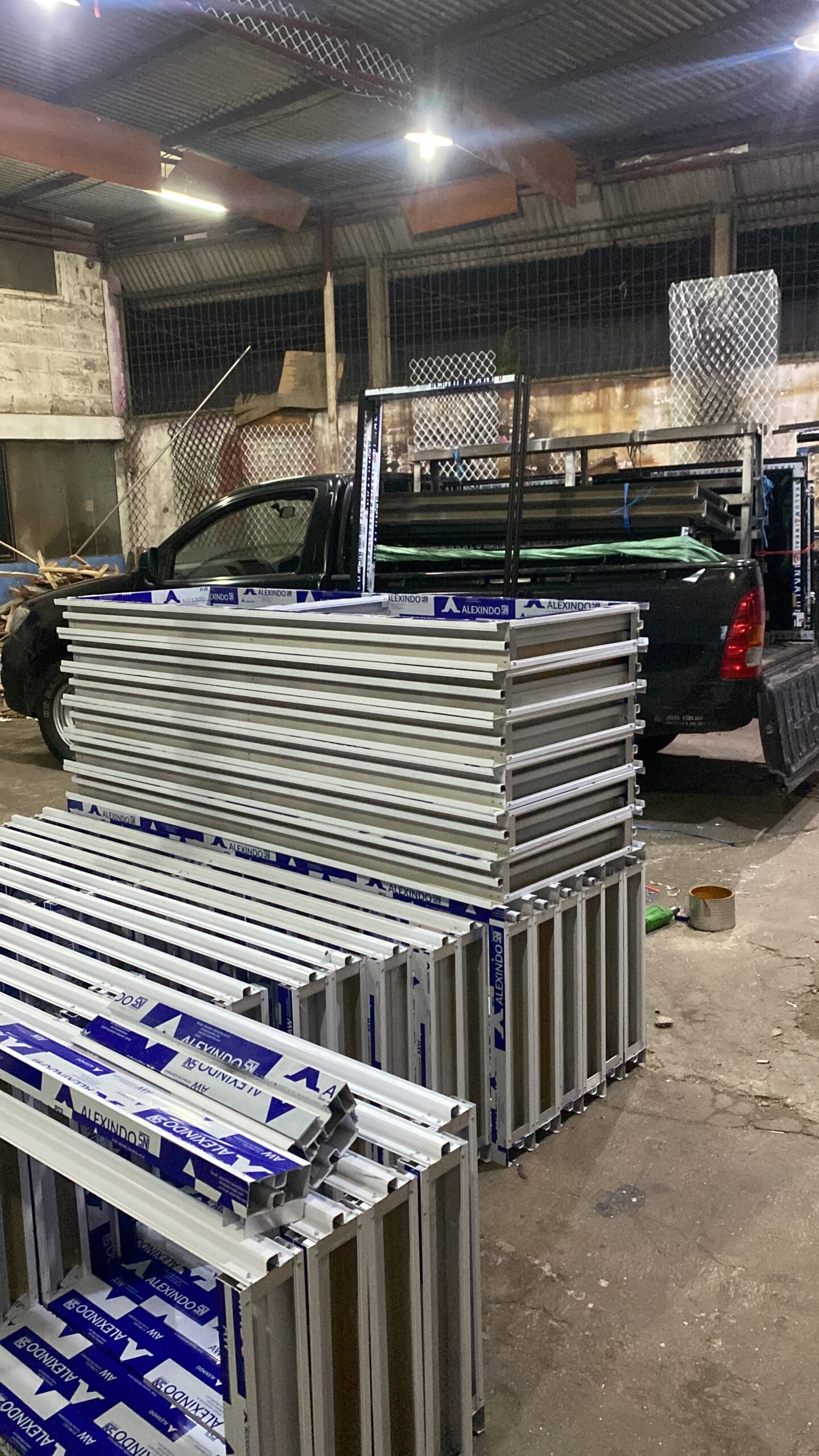 Shipping kaca mati 4 inch ALEXINDO ke Kalimantan