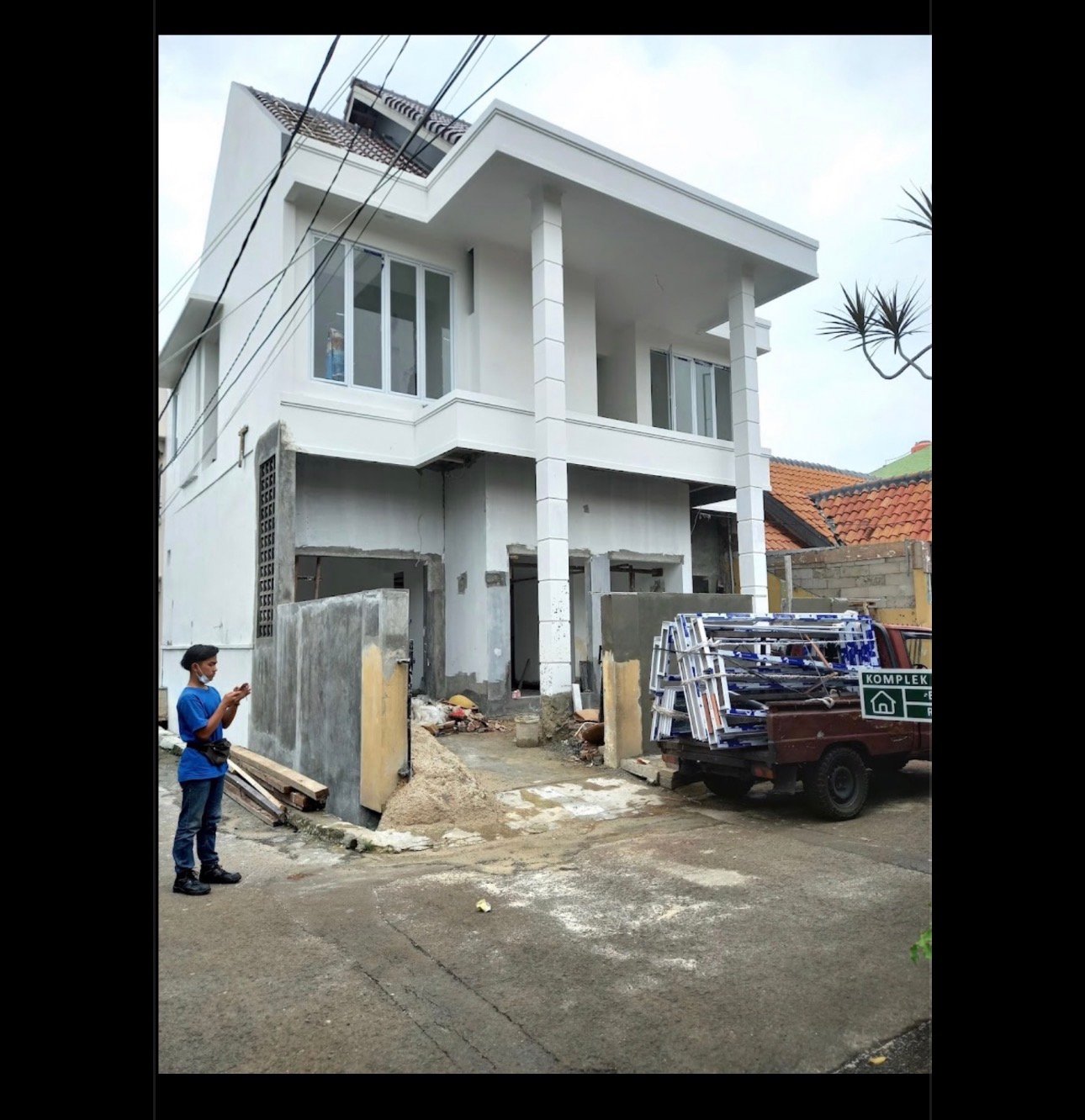 Project 1 rumah jendela dan ventilasi aluminium di Jatiasih, Bekasi