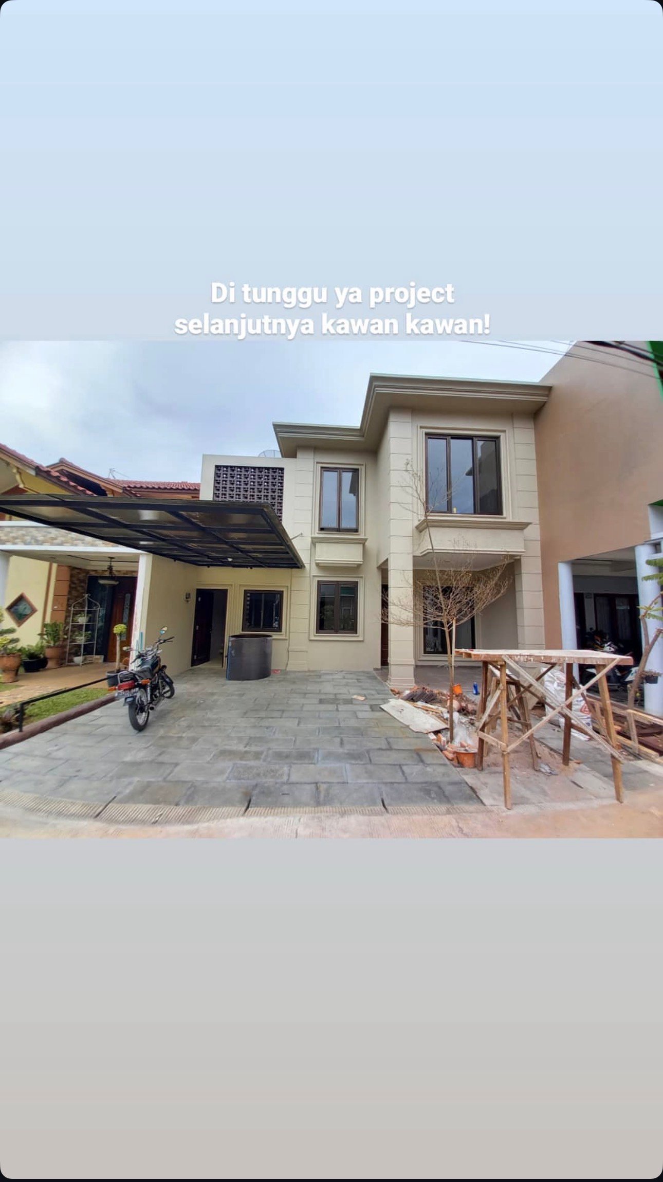 Project pintu dan jendela aluminium full YKK 1 rumah - Bekasi