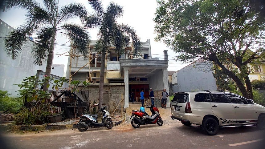 Project 1 rumah TKM Group jendela dan ventilasi aluminium di Bekasi Kota
