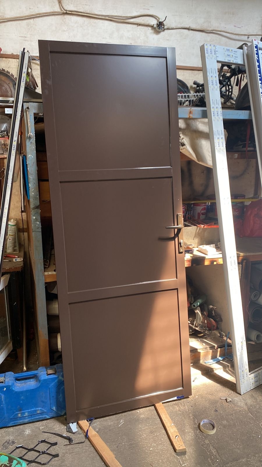 Pintu aluminium minimalist, bekasi