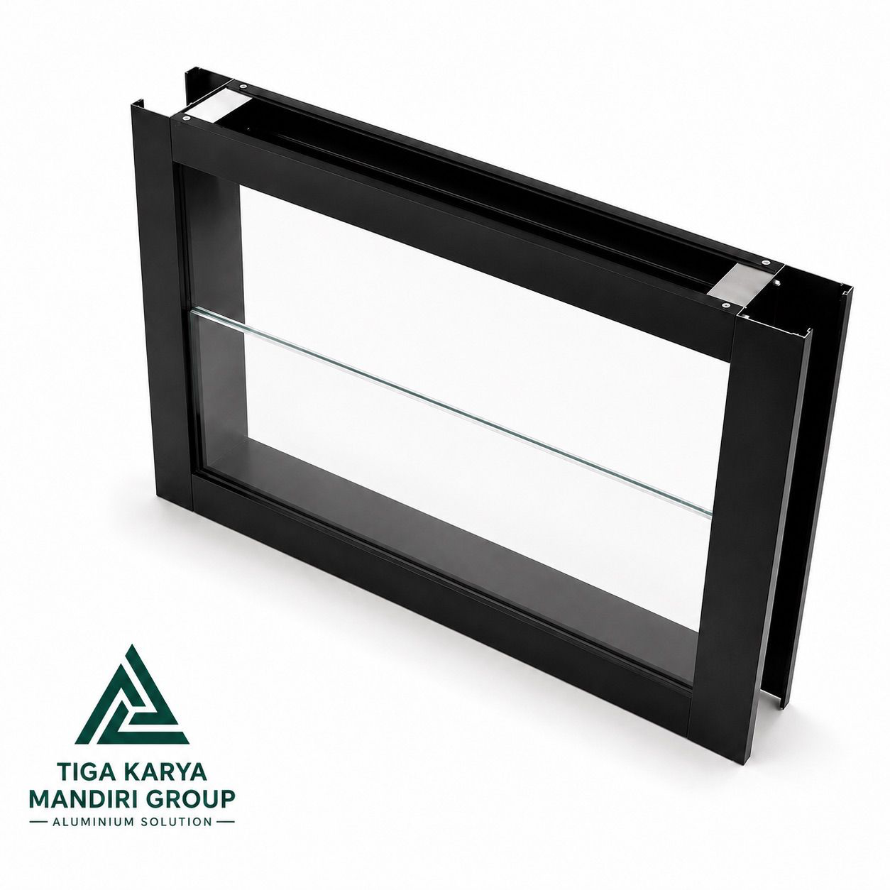 ventilasi kaca zig zag - tkm group - bekasi